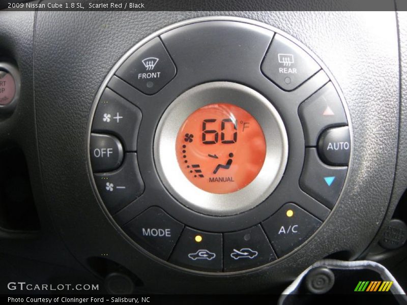 Scarlet Red / Black 2009 Nissan Cube 1.8 SL