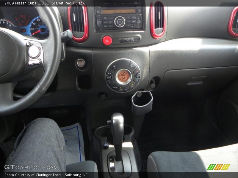 Scarlet Red / Black 2009 Nissan Cube 1.8 SL