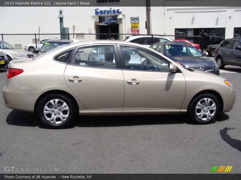 Laguna Sand / Beige 2010 Hyundai Elantra GLS