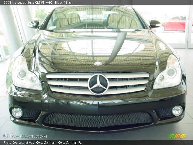 Black / Black 2008 Mercedes-Benz CLS 63 AMG