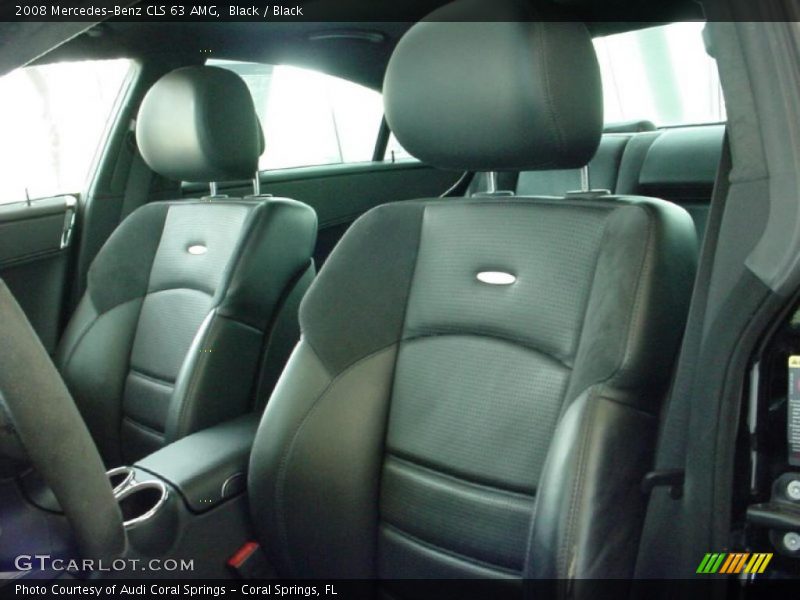 Black / Black 2008 Mercedes-Benz CLS 63 AMG