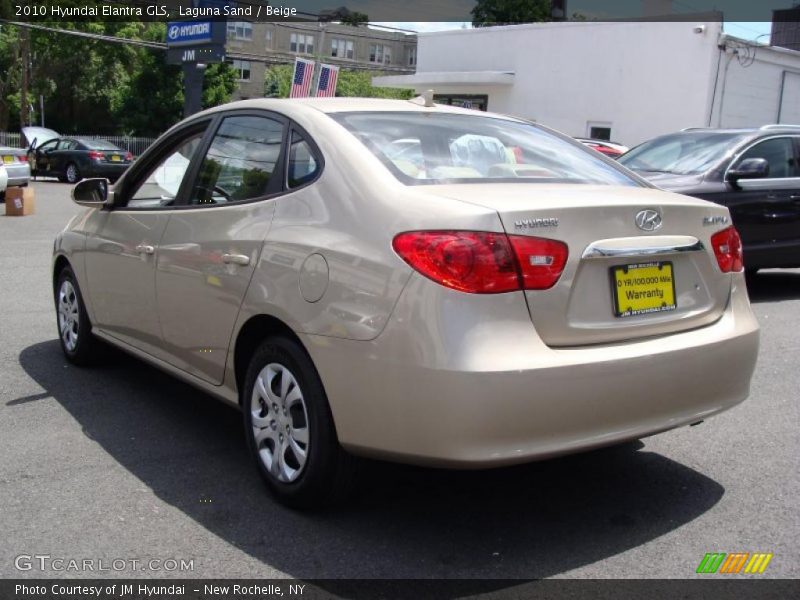 Laguna Sand / Beige 2010 Hyundai Elantra GLS