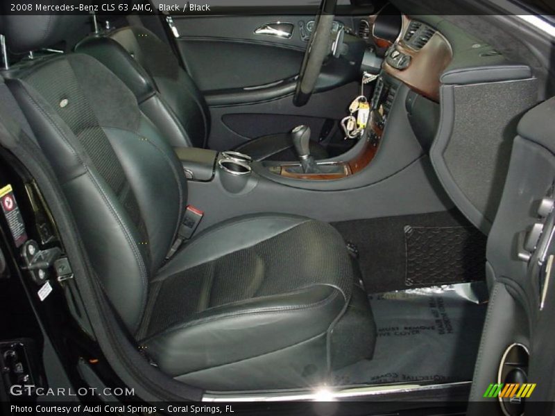 Black / Black 2008 Mercedes-Benz CLS 63 AMG