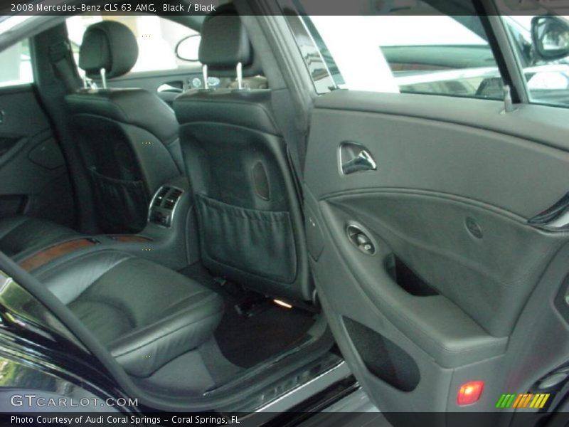 Black / Black 2008 Mercedes-Benz CLS 63 AMG