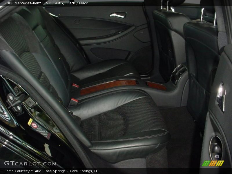 Black / Black 2008 Mercedes-Benz CLS 63 AMG