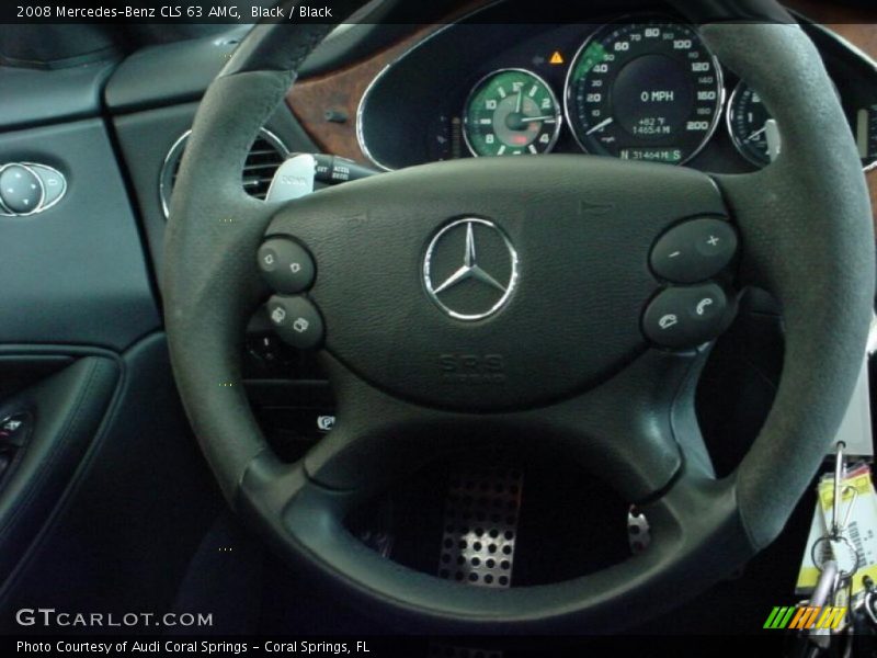 Black / Black 2008 Mercedes-Benz CLS 63 AMG