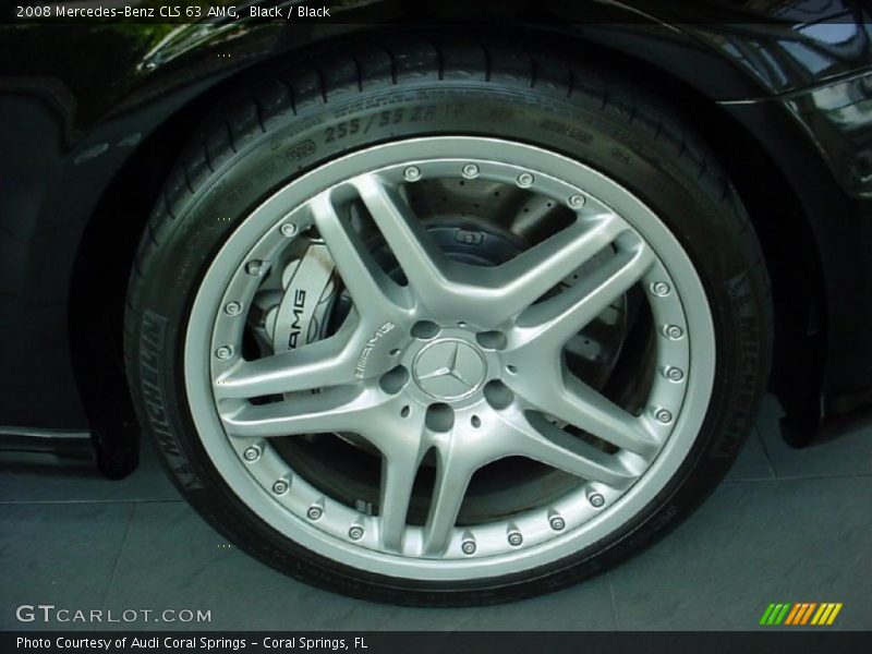 Black / Black 2008 Mercedes-Benz CLS 63 AMG