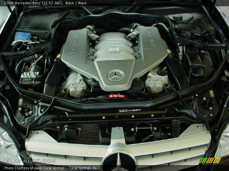 Black / Black 2008 Mercedes-Benz CLS 63 AMG
