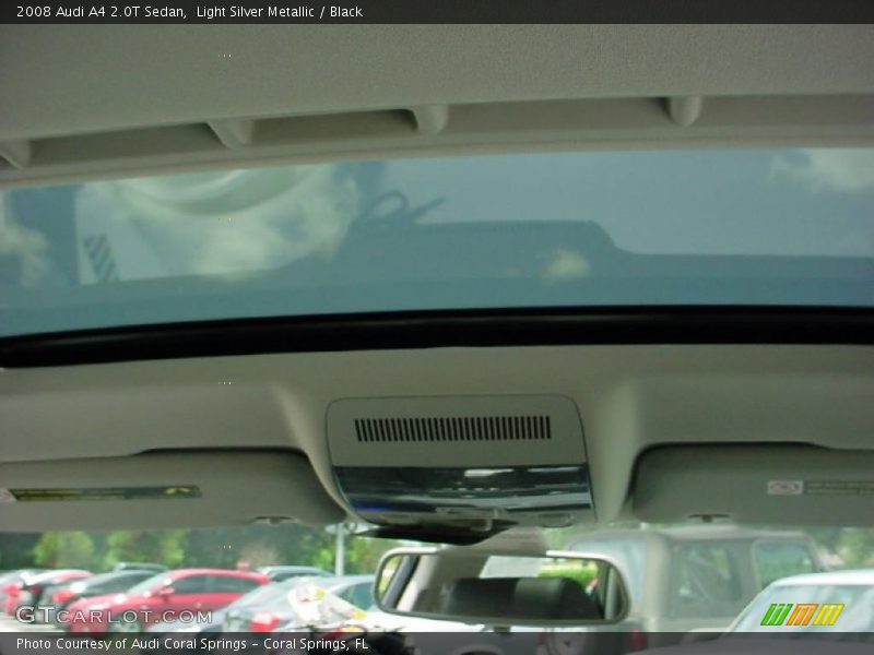 Light Silver Metallic / Black 2008 Audi A4 2.0T Sedan