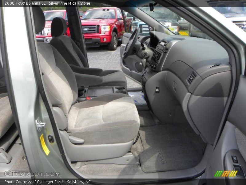 Silver Pine Mica / Stone 2008 Toyota Sienna LE