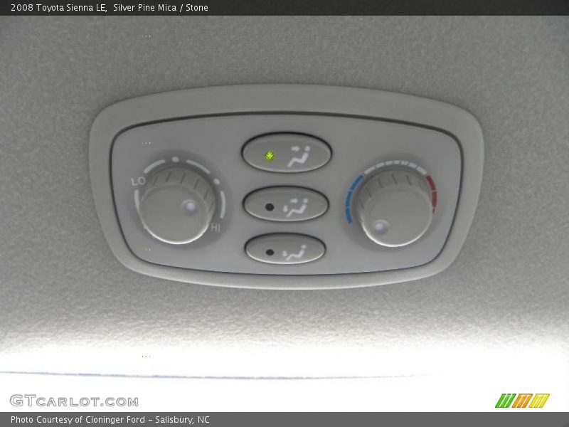 Silver Pine Mica / Stone 2008 Toyota Sienna LE