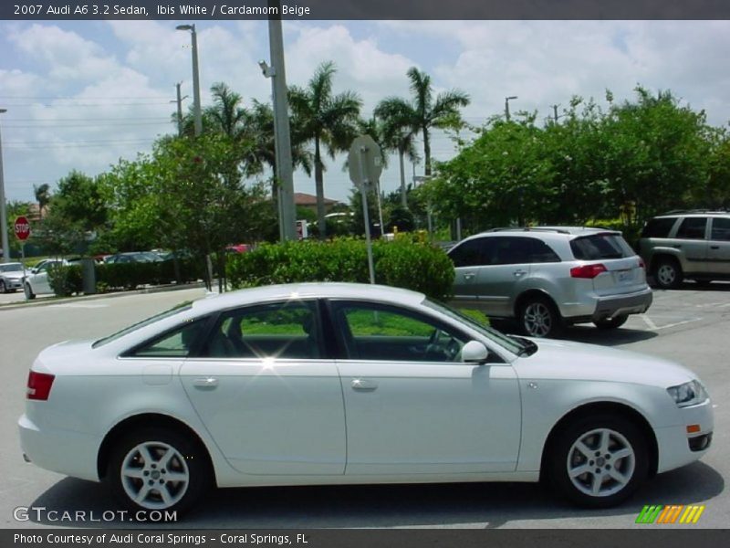 Ibis White / Cardamom Beige 2007 Audi A6 3.2 Sedan