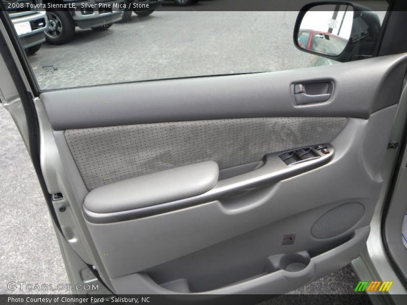 Silver Pine Mica / Stone 2008 Toyota Sienna LE
