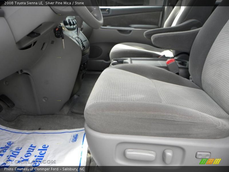 Silver Pine Mica / Stone 2008 Toyota Sienna LE