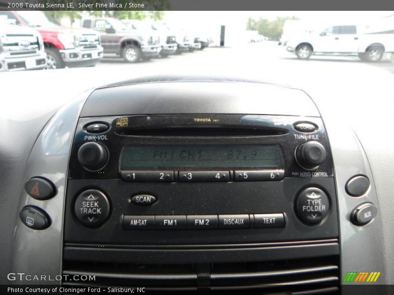 Silver Pine Mica / Stone 2008 Toyota Sienna LE