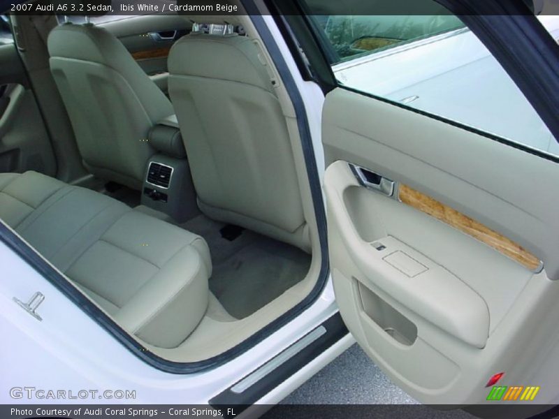 Ibis White / Cardamom Beige 2007 Audi A6 3.2 Sedan