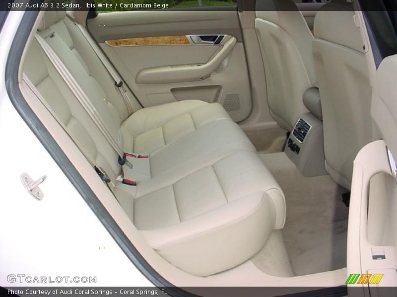 Ibis White / Cardamom Beige 2007 Audi A6 3.2 Sedan