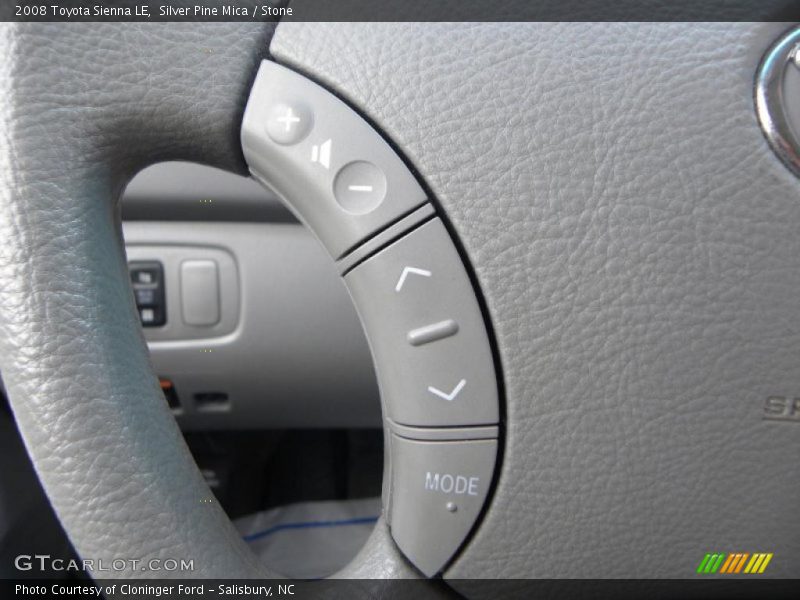 Silver Pine Mica / Stone 2008 Toyota Sienna LE