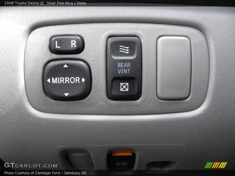 Silver Pine Mica / Stone 2008 Toyota Sienna LE