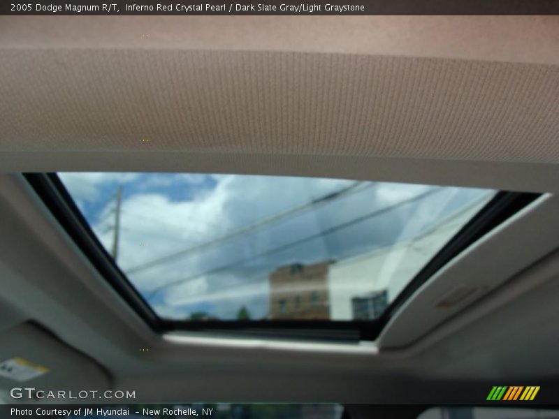 Inferno Red Crystal Pearl / Dark Slate Gray/Light Graystone 2005 Dodge Magnum R/T