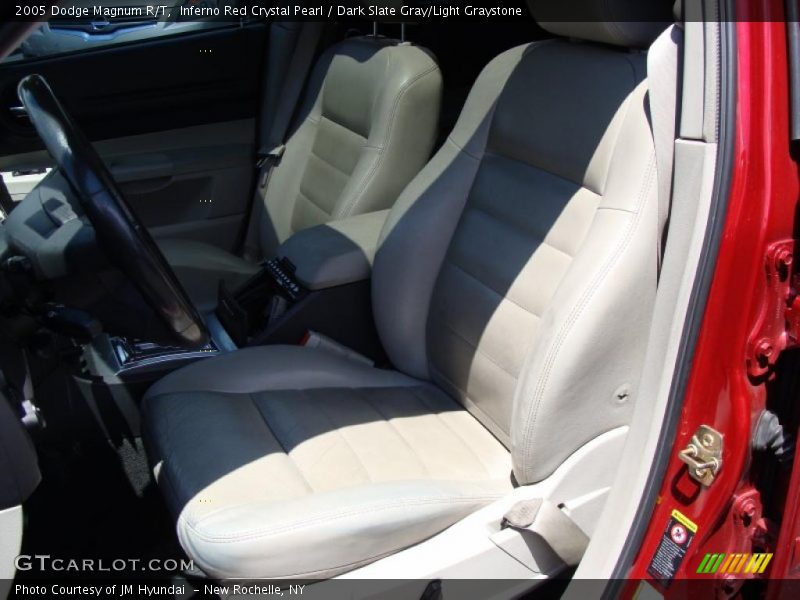 Inferno Red Crystal Pearl / Dark Slate Gray/Light Graystone 2005 Dodge Magnum R/T