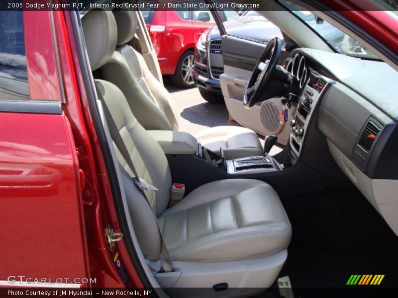 Inferno Red Crystal Pearl / Dark Slate Gray/Light Graystone 2005 Dodge Magnum R/T