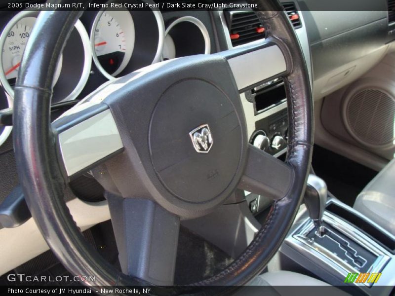 Inferno Red Crystal Pearl / Dark Slate Gray/Light Graystone 2005 Dodge Magnum R/T