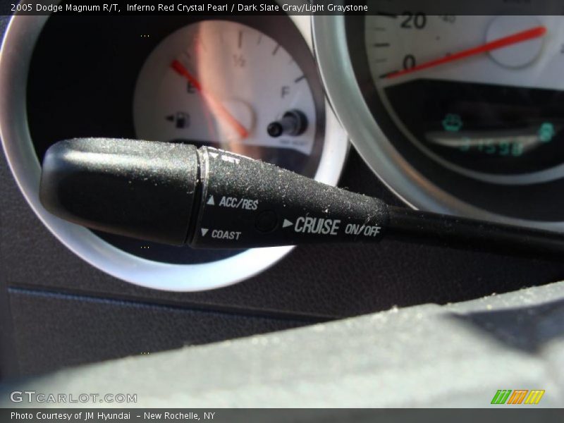 Inferno Red Crystal Pearl / Dark Slate Gray/Light Graystone 2005 Dodge Magnum R/T