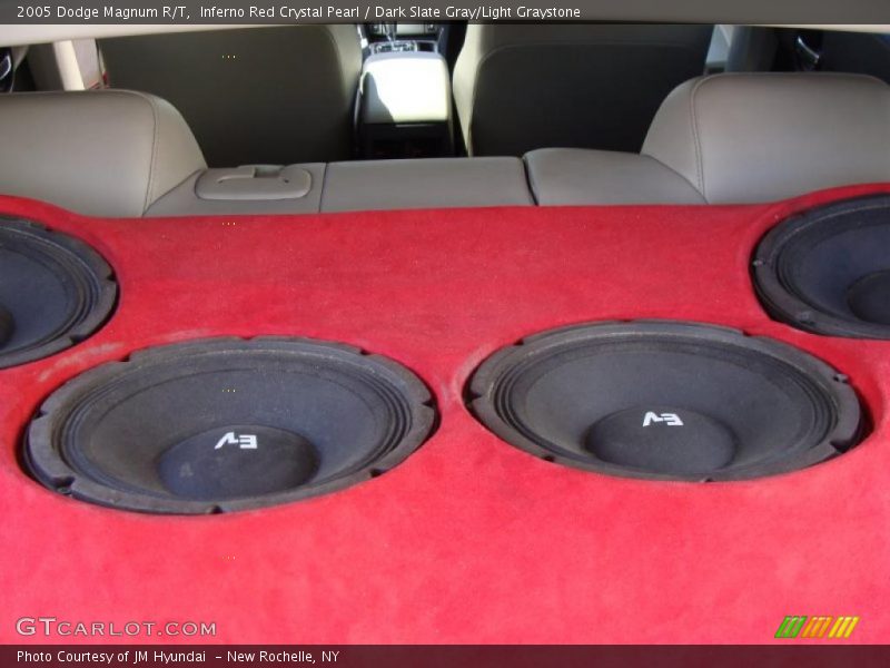 Inferno Red Crystal Pearl / Dark Slate Gray/Light Graystone 2005 Dodge Magnum R/T