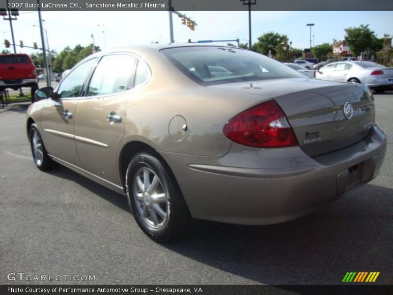 Sandstone Metallic / Neutral 2007 Buick LaCrosse CXL