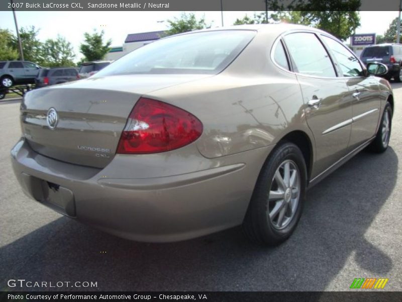 Sandstone Metallic / Neutral 2007 Buick LaCrosse CXL
