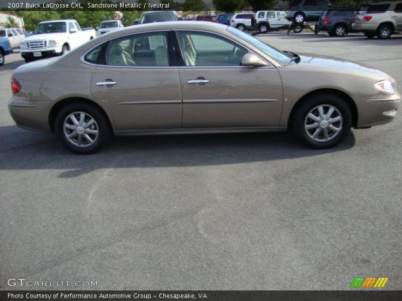 Sandstone Metallic / Neutral 2007 Buick LaCrosse CXL
