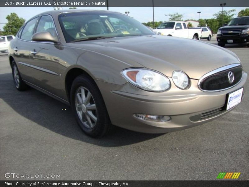 Sandstone Metallic / Neutral 2007 Buick LaCrosse CXL