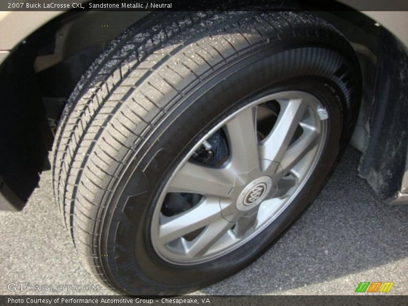 Sandstone Metallic / Neutral 2007 Buick LaCrosse CXL