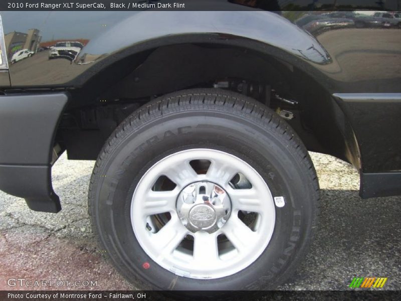 Black / Medium Dark Flint 2010 Ford Ranger XLT SuperCab