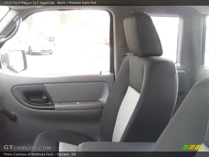 Black / Medium Dark Flint 2010 Ford Ranger XLT SuperCab