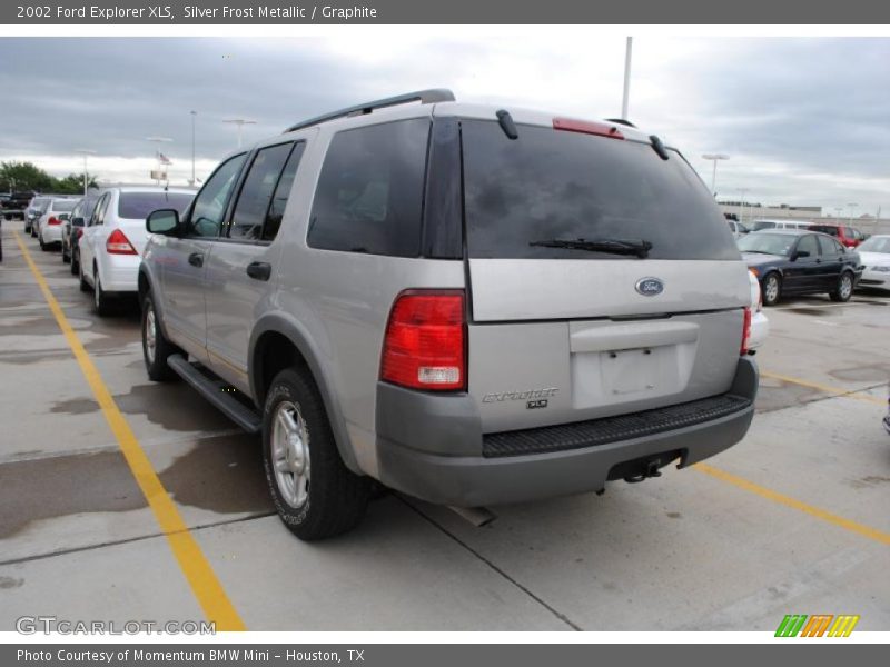 Silver Frost Metallic / Graphite 2002 Ford Explorer XLS