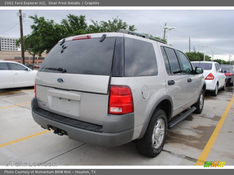 Silver Frost Metallic / Graphite 2002 Ford Explorer XLS