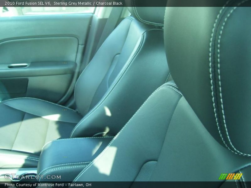 Sterling Grey Metallic / Charcoal Black 2010 Ford Fusion SEL V6