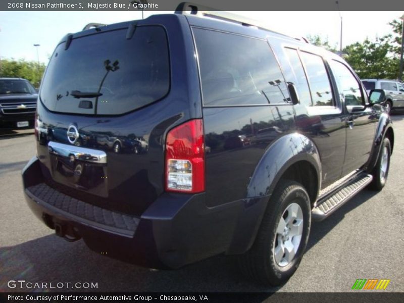 Majestic Blue / Graphite 2008 Nissan Pathfinder S