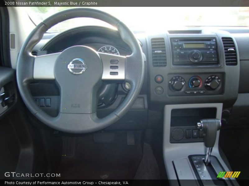 Majestic Blue / Graphite 2008 Nissan Pathfinder S