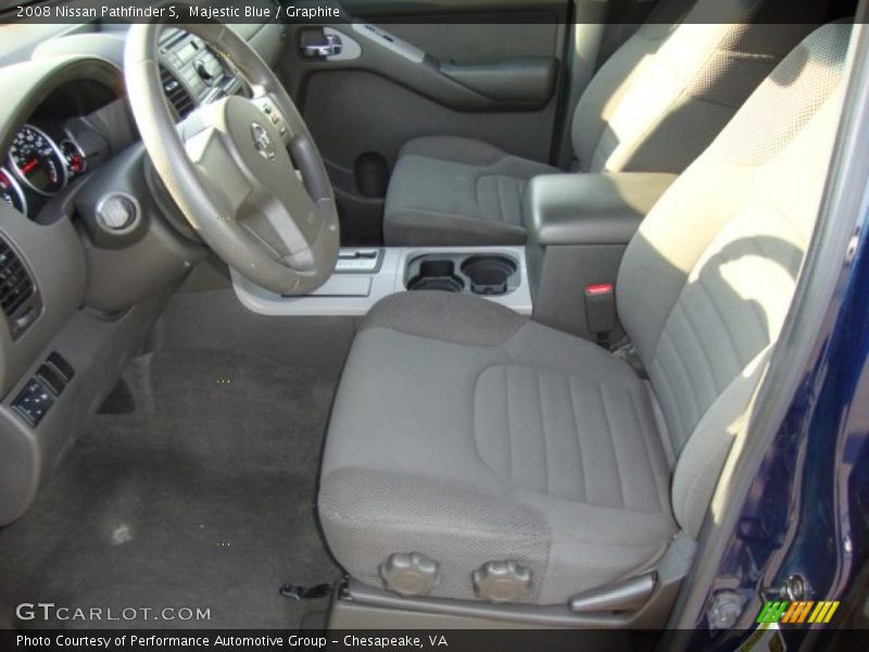 Majestic Blue / Graphite 2008 Nissan Pathfinder S