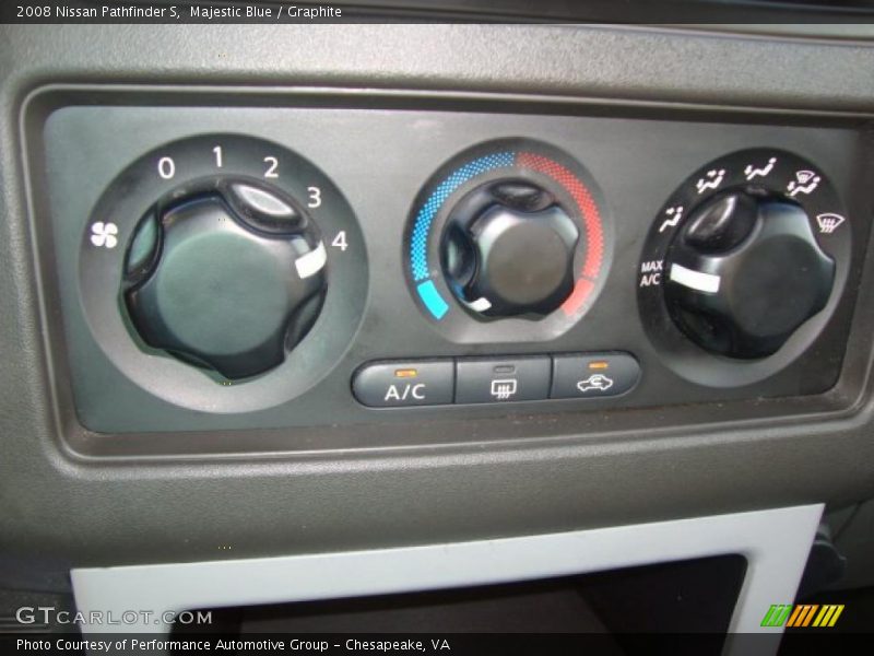 Majestic Blue / Graphite 2008 Nissan Pathfinder S