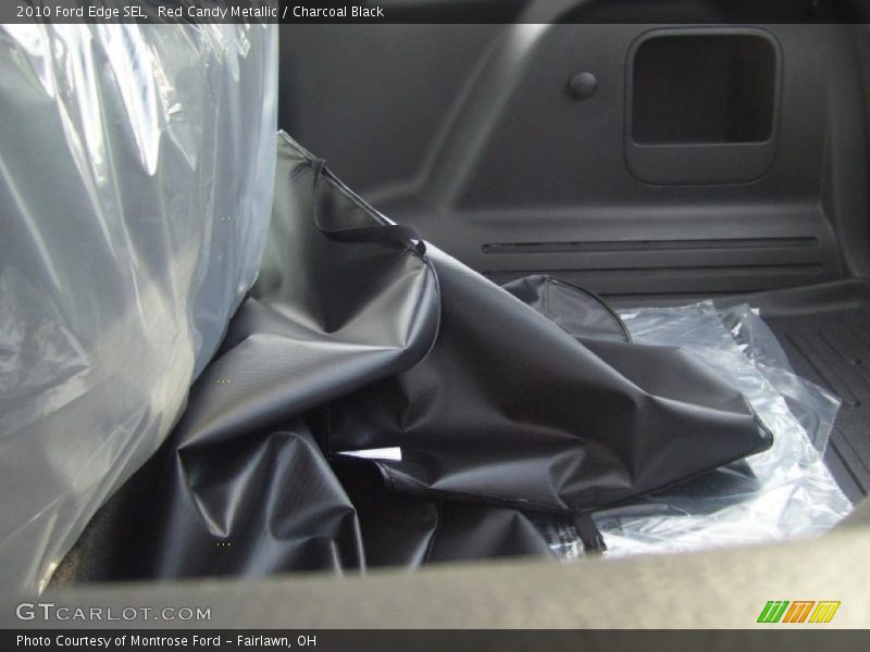 Red Candy Metallic / Charcoal Black 2010 Ford Edge SEL