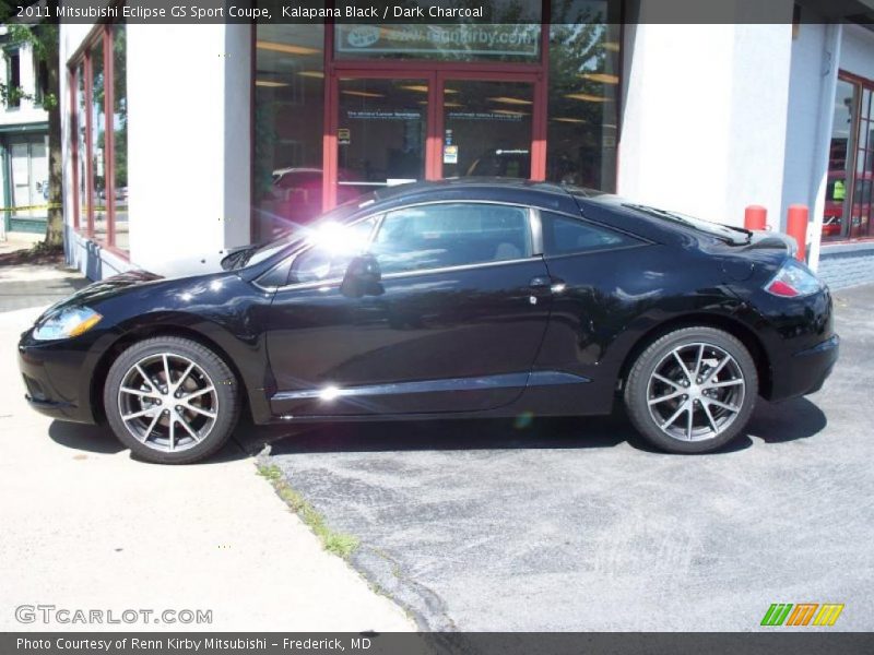 Kalapana Black / Dark Charcoal 2011 Mitsubishi Eclipse GS Sport Coupe