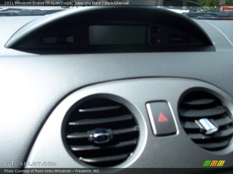 Kalapana Black / Dark Charcoal 2011 Mitsubishi Eclipse GS Sport Coupe