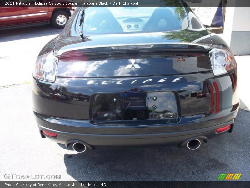 Kalapana Black / Dark Charcoal 2011 Mitsubishi Eclipse GS Sport Coupe