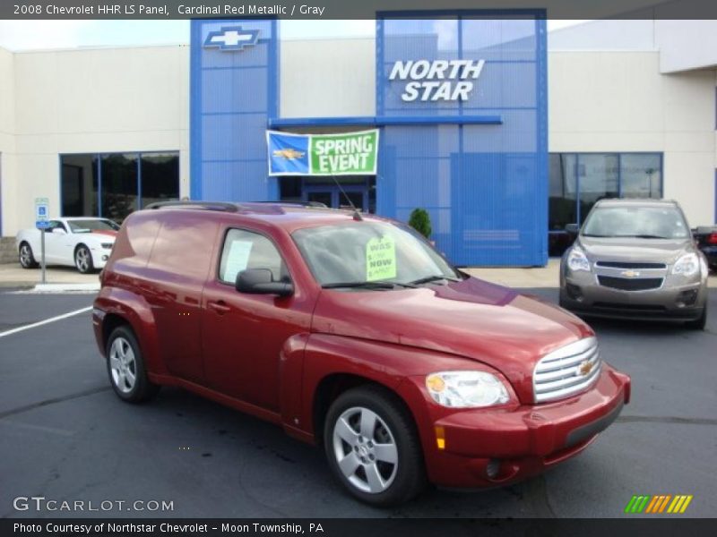 Cardinal Red Metallic / Gray 2008 Chevrolet HHR LS Panel
