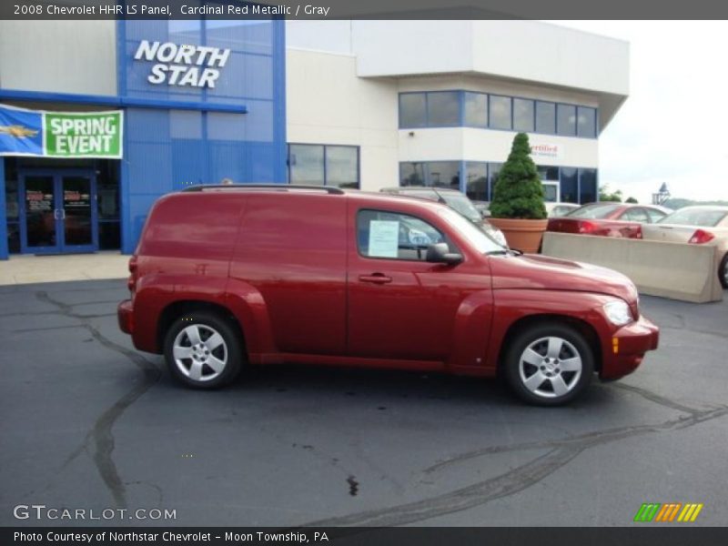 Cardinal Red Metallic / Gray 2008 Chevrolet HHR LS Panel