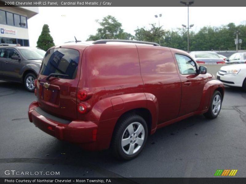 Cardinal Red Metallic / Gray 2008 Chevrolet HHR LS Panel